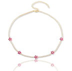 Fleuria Floral Pendant Necklace