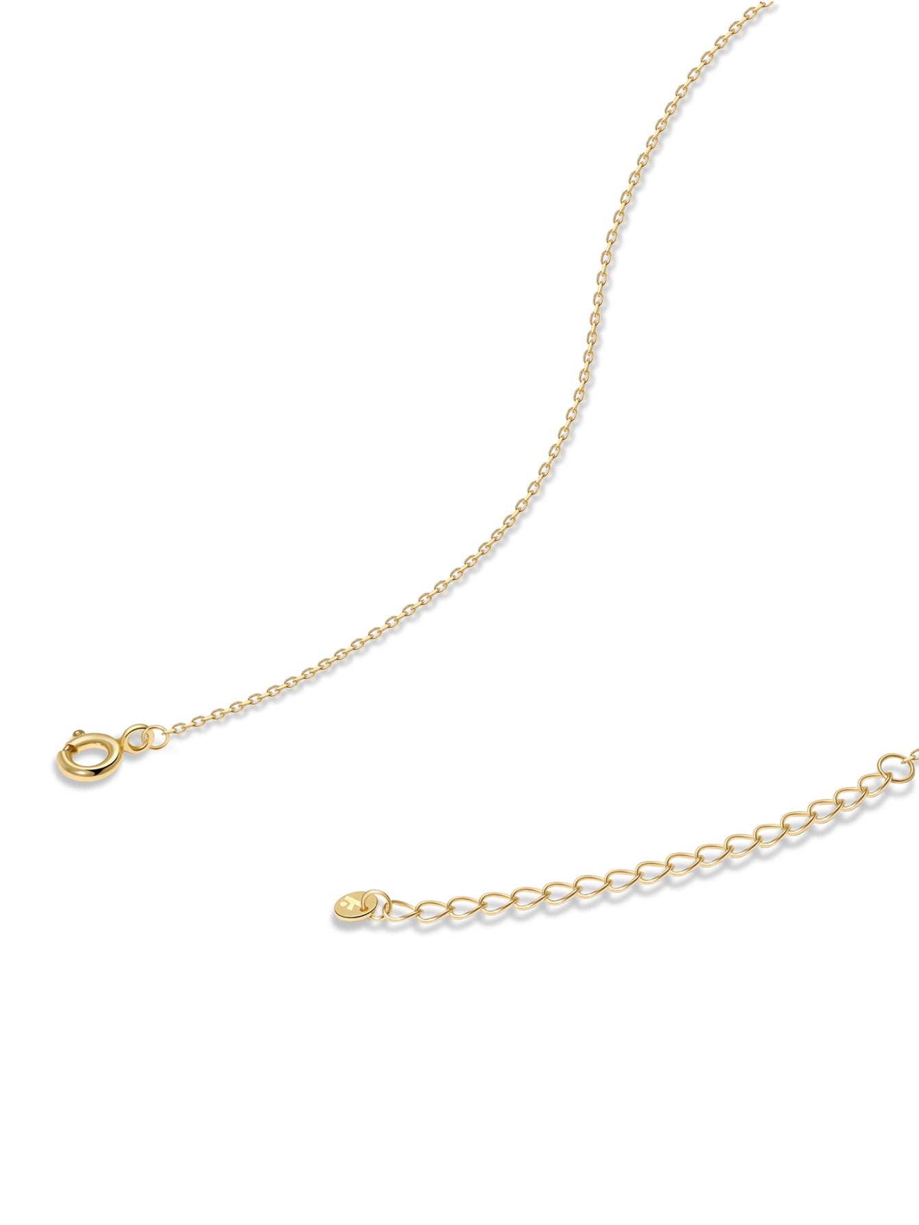 18k Gold Vermeil Personalized Initial Pendant Necklace