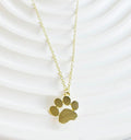 Gold-Dipped Pendant Necklace