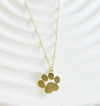 Gold-Dipped Pendant Necklace