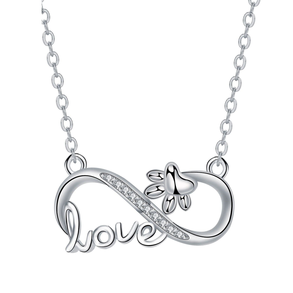 Eternal Bond - Silver Infinity Pendant Necklace