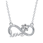 Eternal Bond - Silver Infinity Pendant Necklace