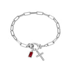 Nova Paperclip - Sleek Minimalist Link Bracelet with Bold Impact