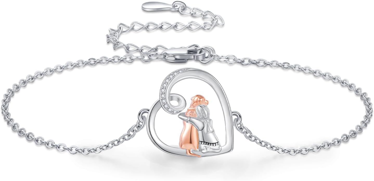 Adjustable Dog-Themed Lucky Bracelet