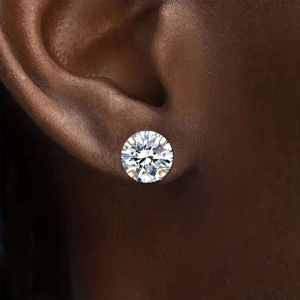 Elegant Earring Trio: 3 Pairs of Stylish Earrings