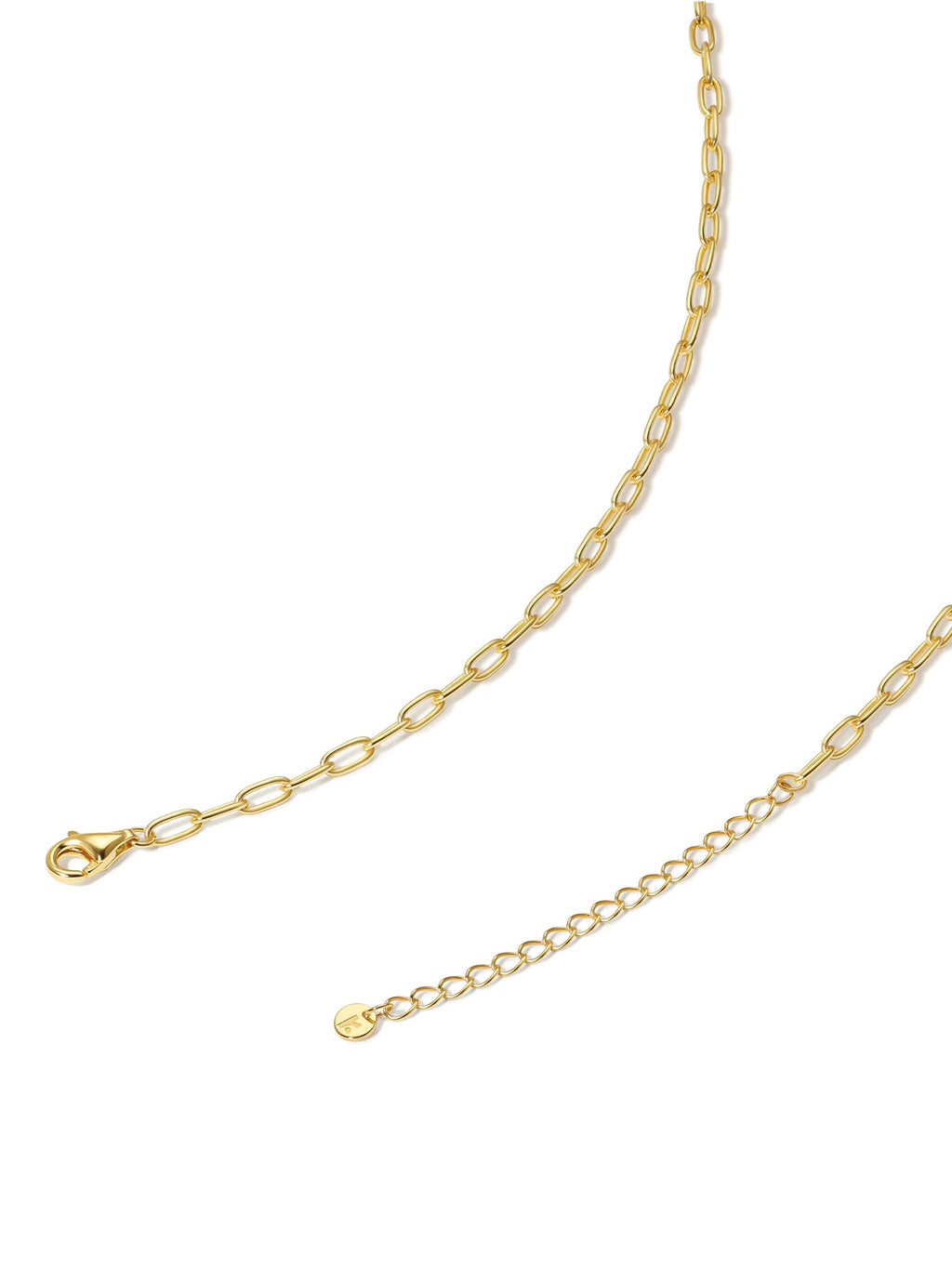 Bold Boyfriend Chain Necklace in 18k Gold Vermeil