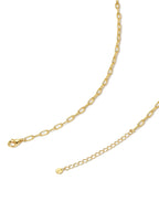 Bold Boyfriend Chain Necklace in 18k Gold Vermeil