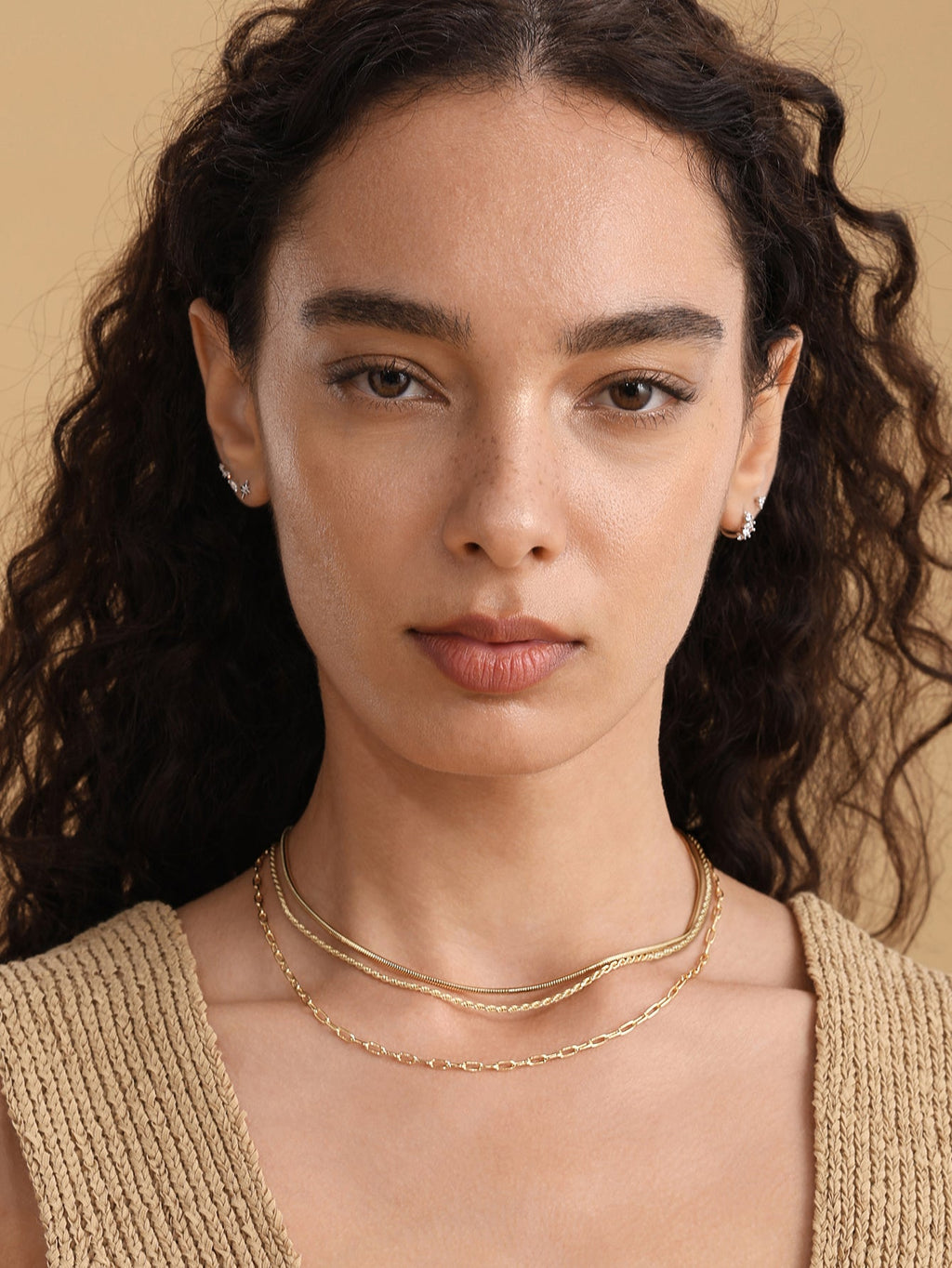 Bold Boyfriend Chain Necklace in 18k Gold Vermeil