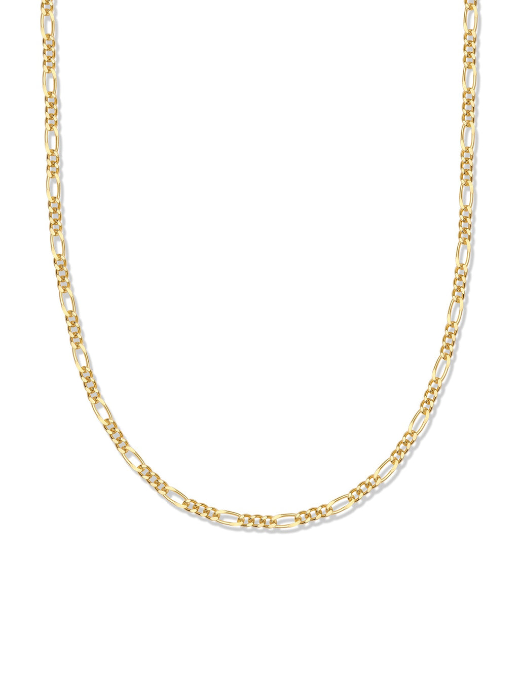 18k Gold Vermeil Figaro Link Necklace
