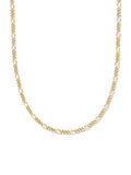 18k Gold Vermeil Figaro Link Necklace