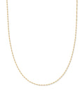 18k Gold Vermeil Baby Rolo Necklace