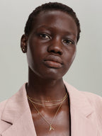 18k Gold Vermeil Beaded Chain Necklace