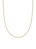 18k Gold Vermeil Cable Chain Pendant Necklace