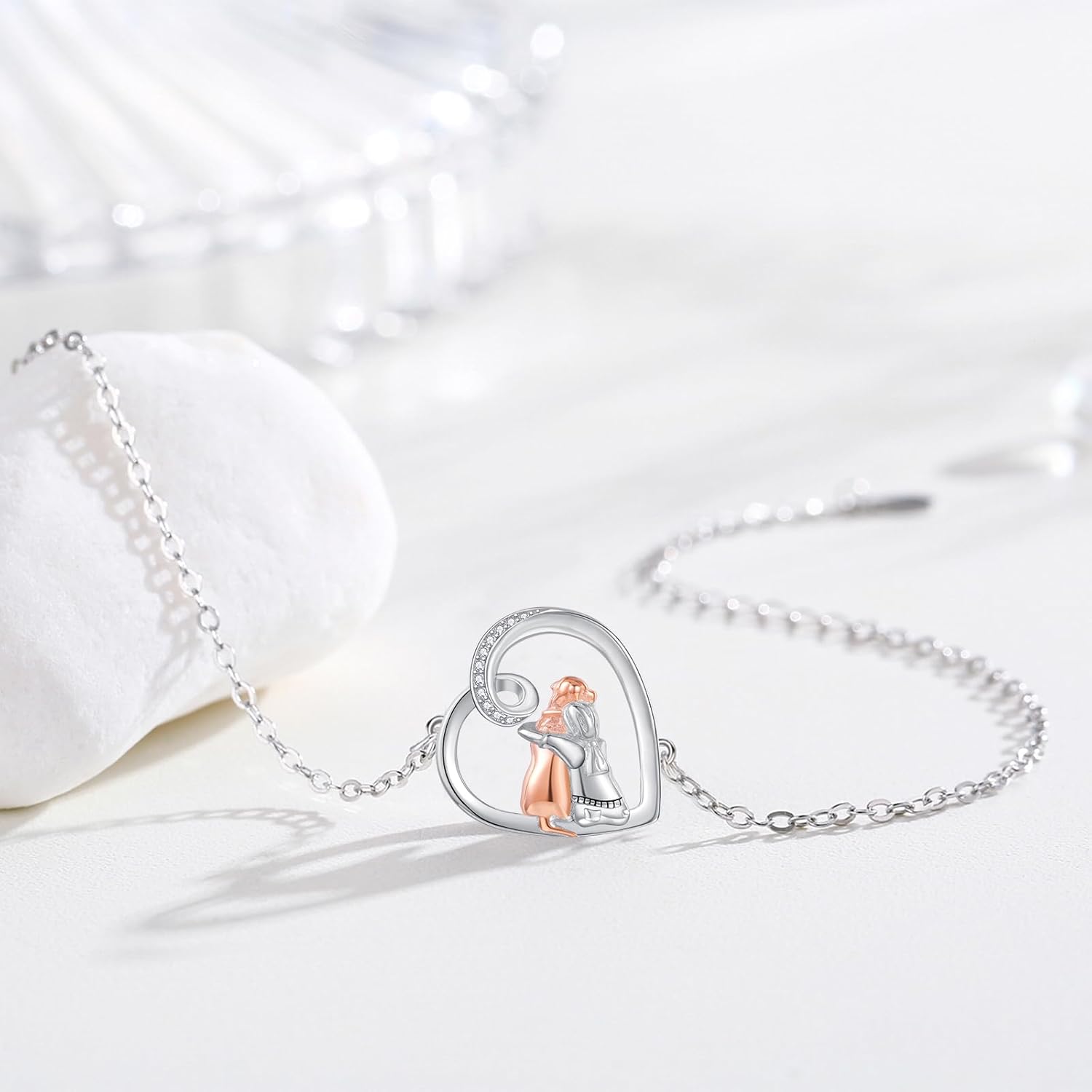 Adjustable Dog-Themed Lucky Bracelet