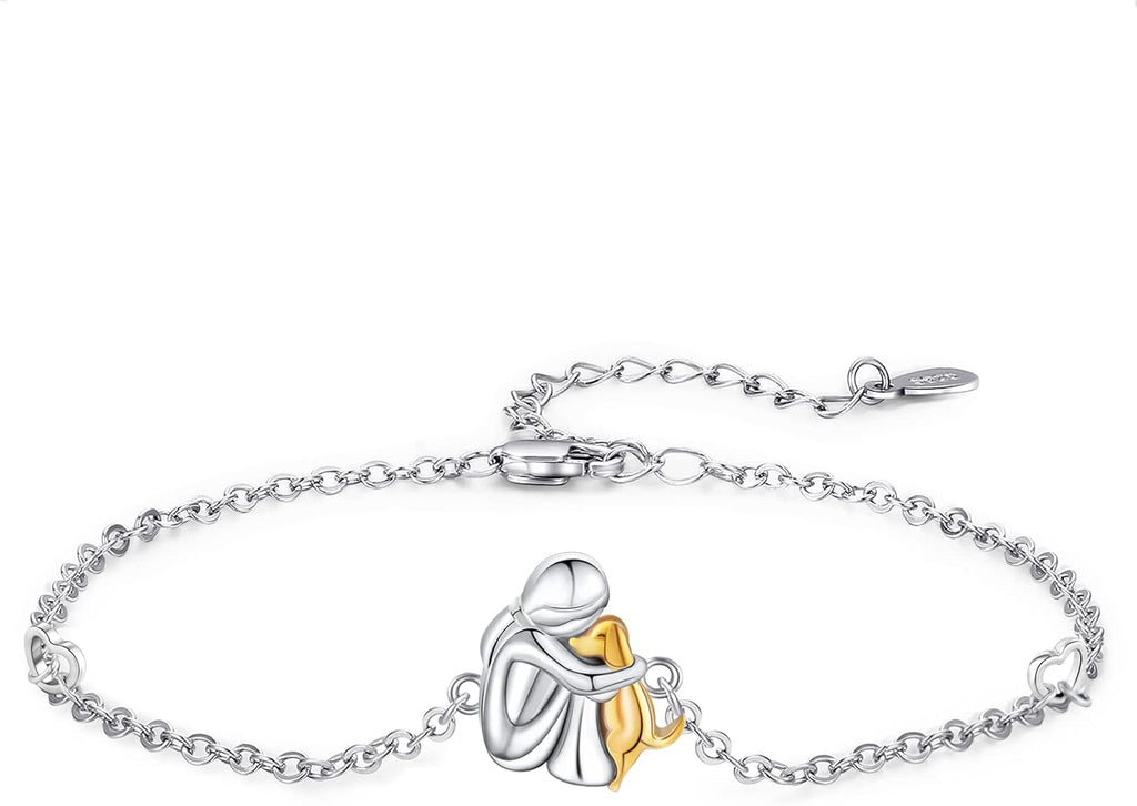 Adjustable Dog-Themed Lucky Bracelet