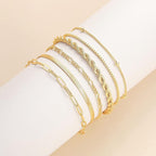 Gold Isabella Vernetta Bracelet Set