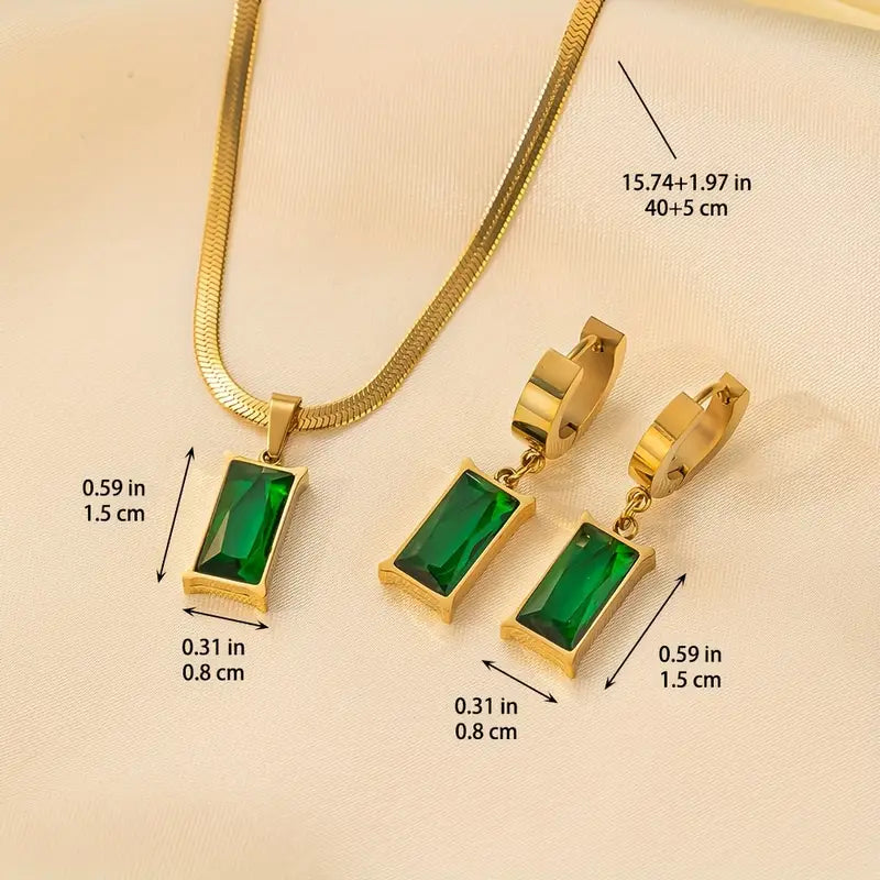 Gold Iselotte Verdain Jewelry Set