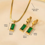 Gold Iselotte Verdain Jewelry Set