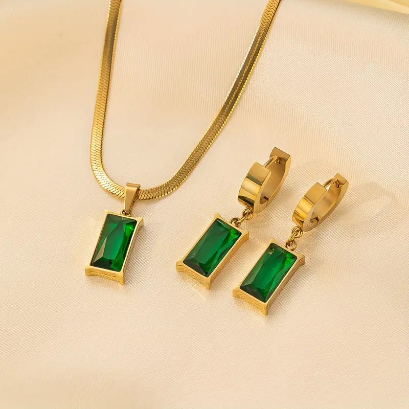 Gold Iselotte Verdain Jewelry Set