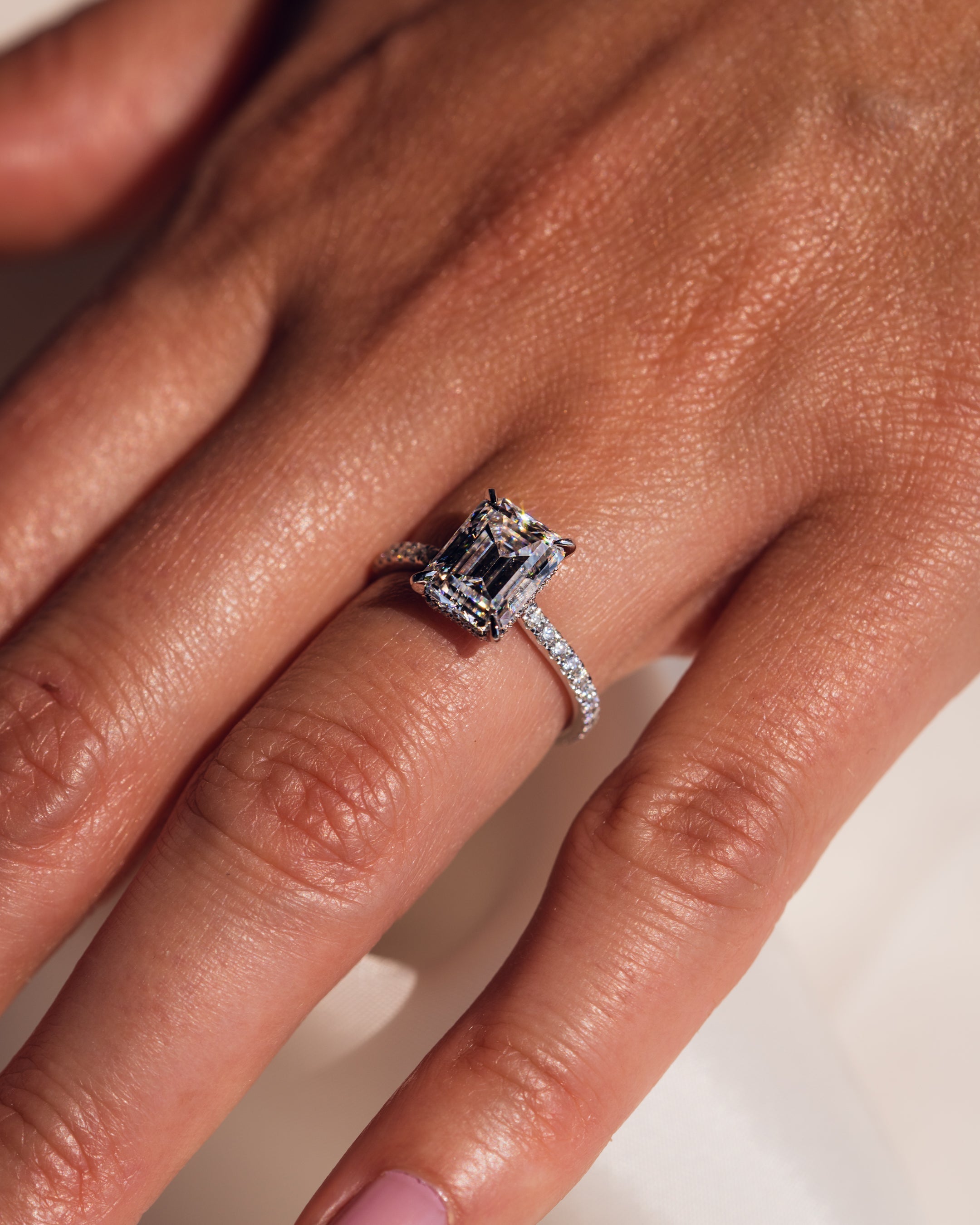 Pavé-Enhanced Jasmine