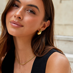 LUNA | ELEGANT GOLD EARRINGS