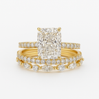 Jaily Gold 3-Piece Wedding Ring Set