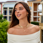 CAMILLE | Dangle Hoop Earrings