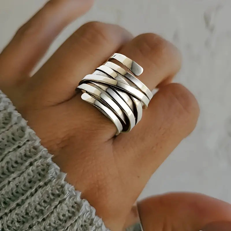 Bliss - Classic Chunky Silver Ring