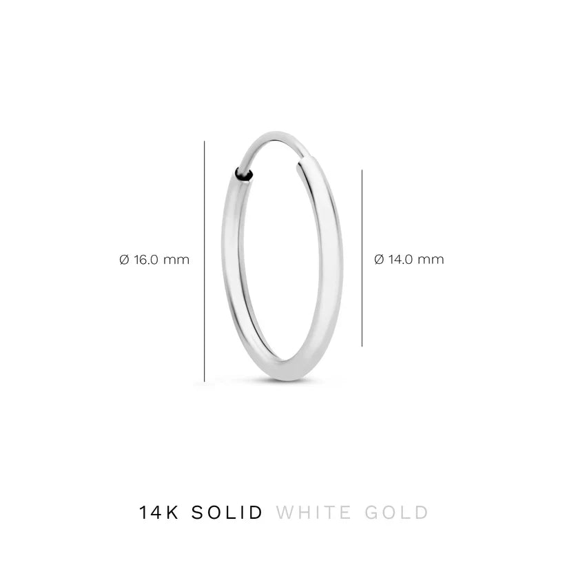 Noémie Sorel White Gold Earrings