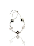 Radiant Diamond Blossom Bracelet