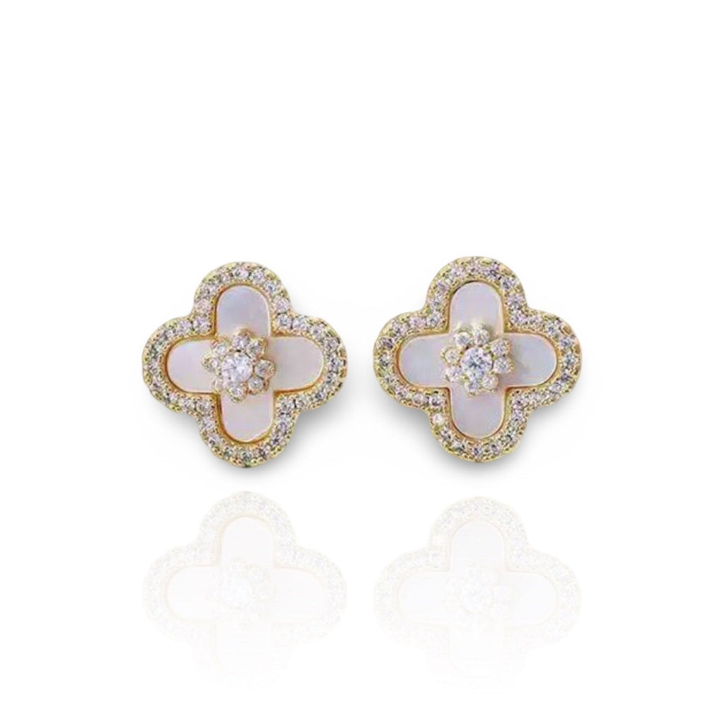 Blooming Diamond Earrings