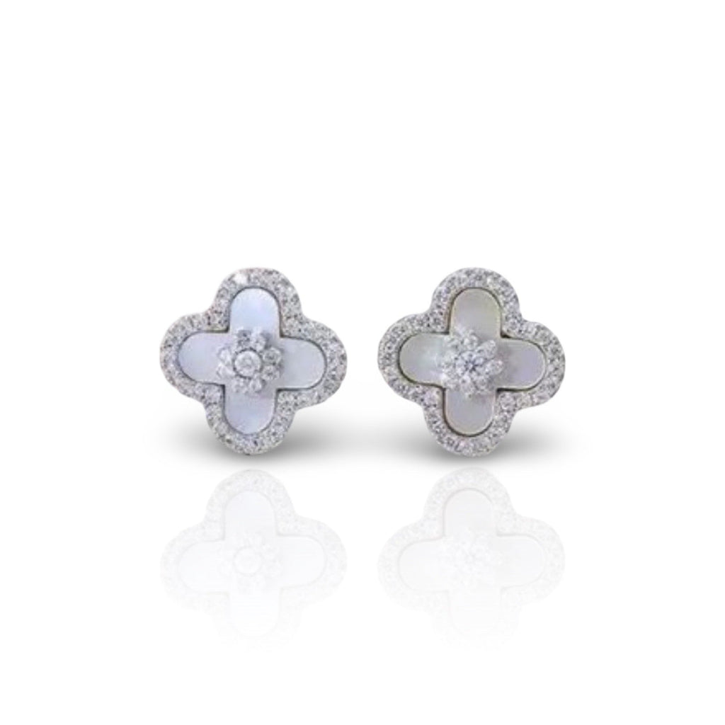 Blooming Diamond Earrings