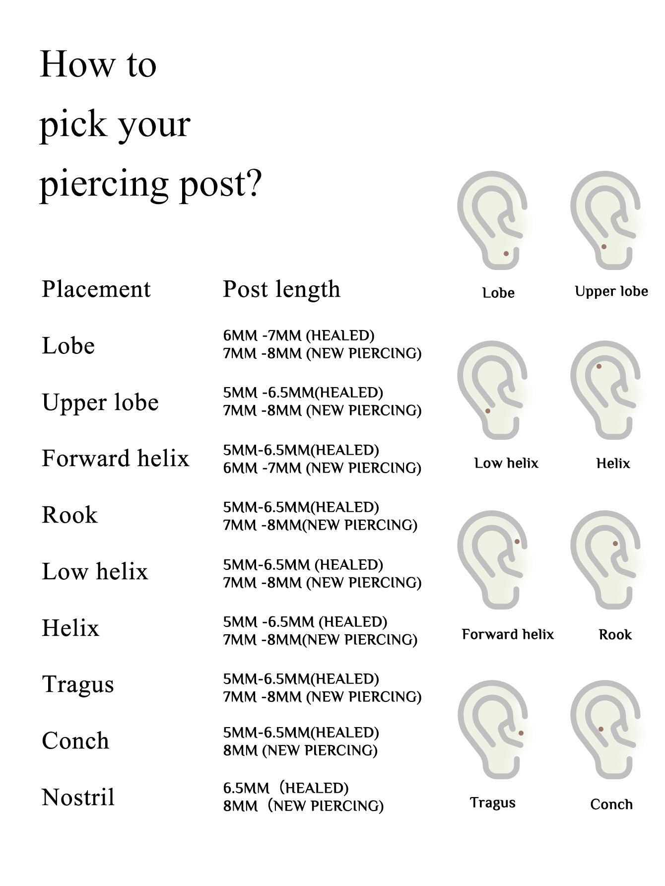 14K Solid Gold Cubic Zirconia Threaded Ear Piercing Stud