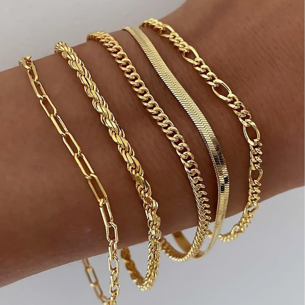Gold Ellis Renner Bracelet Collection