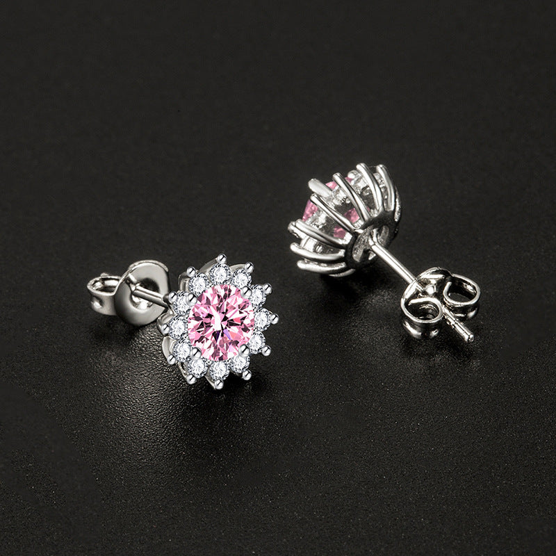 Pink Sunlit Muse Earrings