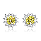 Sunny Muse Yellow Earrings