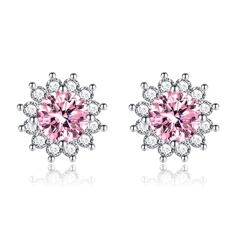 Pink Sunlit Muse Earrings