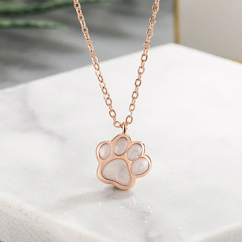 Paw Pendant Necklace – Meaningful Animal Jewelry