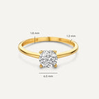 Savaya El Playa White Gold Ring