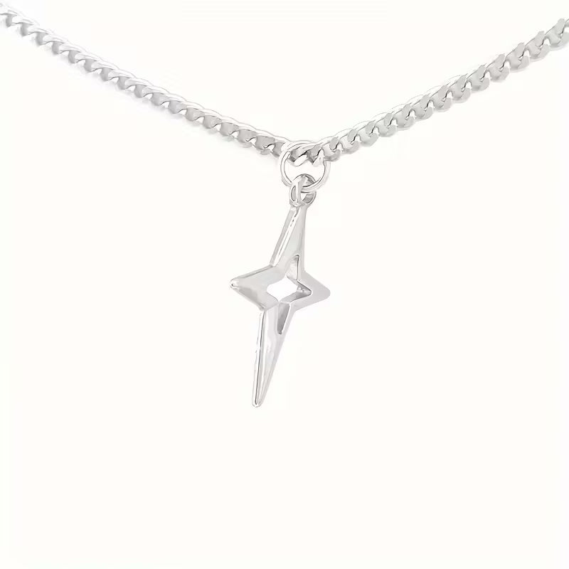 Celestial Star Pendant Necklace