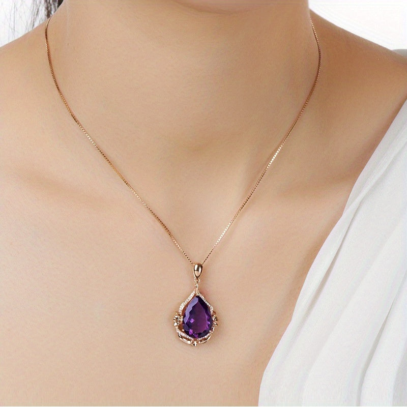Amethyst Necklace by Sofies Atelier