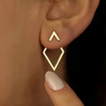 Eternal V-Shaped Earrings