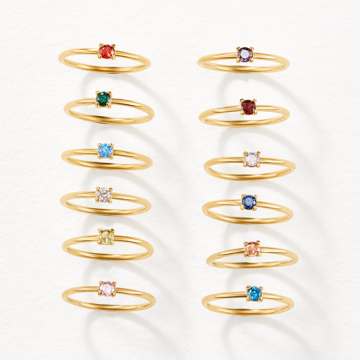 INFINITY | BIRTHSTONE RING COLLECTION
