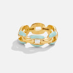 Blue Reya Link Ring