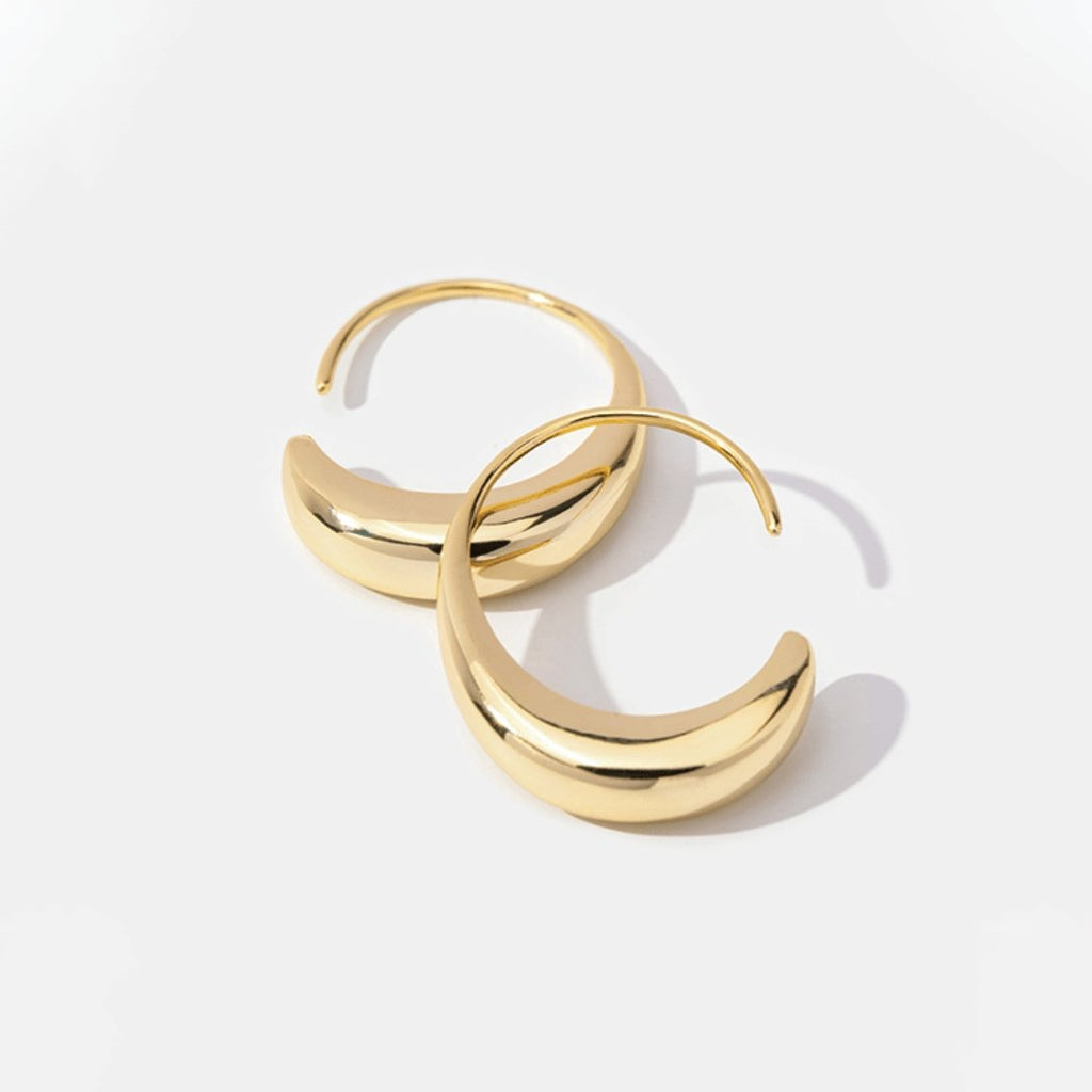 CAMILLE | Dangle Hoop Earrings