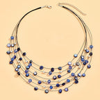 NORHEEN | ELEGANT MULTI-LAYER BOHEMIAN BEADED NECKLACE