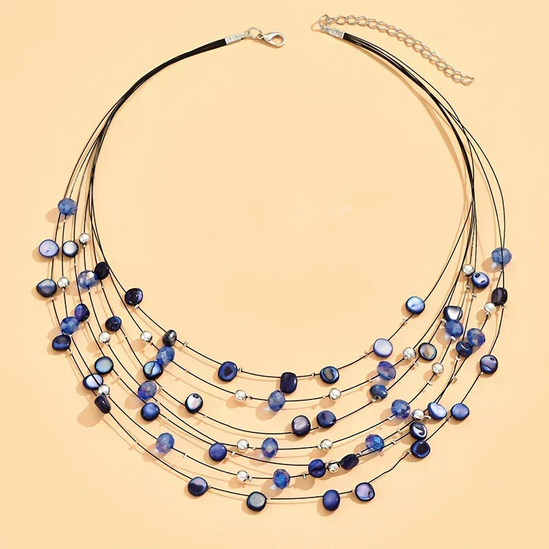 NORHEEN | ELEGANT MULTI-LAYER BOHEMIAN BEADED NECKLACE