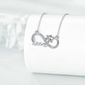 Eternal Bond - Silver Infinity Pendant Necklace