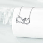 Eternal Bond - Silver Infinity Pendant Necklace