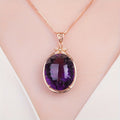 Amethyst Necklace by Sofies Atelier